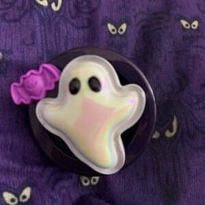 Cute Ghost and bat visor clip .